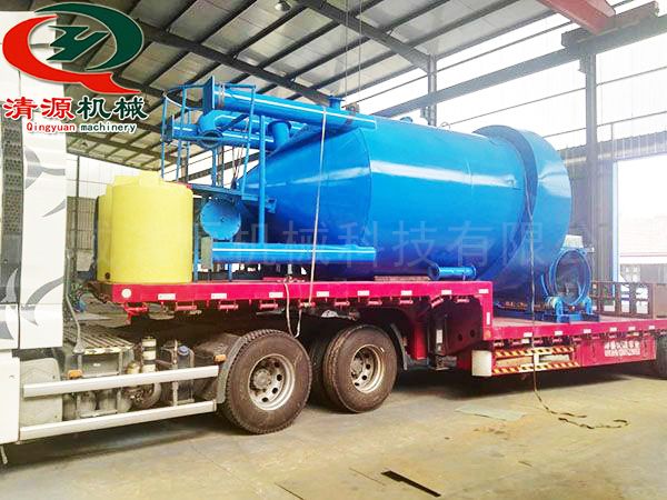 發往黑龍江大慶微浮選氣浮機