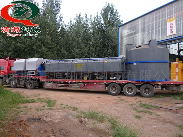 發往河南南陽造紙制漿成套設備