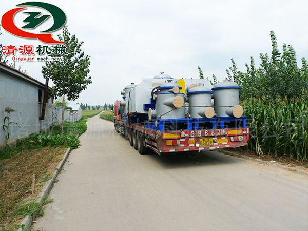 發往四川瀘州造紙制漿整套設備