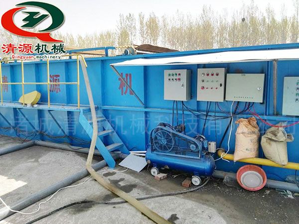 平流式氣浮機安裝現場