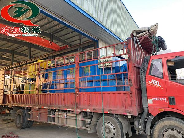 發(fā)往江蘇客戶餐洗廢水處理設(shè)備